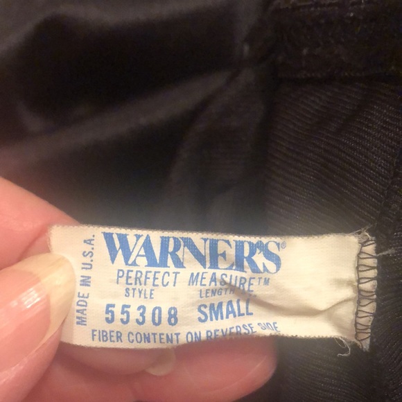 Warners -Perfect Measure-Small -Black -Slip -27” Long - Back or Thigh Slit - Picture 3 of 5